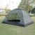 Fashion Camouflage Green Single-Layer Tent 3-4 People Outdoor Manual Tent Camping Mountain Shed Wholesale