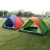 Factory Direct Sales Double-Layer Double Door 3-4 Person Tent Outdoor Camping Mountain Adventure Special Tent Oxford Cloth Tent