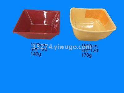 Melamine tableware Melamine bowl color bowl spot stock low processing rice bowl soup bowl noodle bowl
