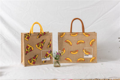 Manufacturers direct jute tote bags customized eco-friendly shopping bags