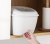 10KG household clamshell multi-functional rice tank insect -proof and moisture-proof kitchen storage plastic rice barrel wholesale
