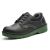 Wholesale green leather labor protection shoes, anti - smashing anti - puncture anti - slip safety shoes wear - resistant, waterproof work protective shoes