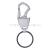 Creative New Keychain Men's Simple High-End Stainless Steel Waist Hanging Car Key Chain Pendant Creative Gift