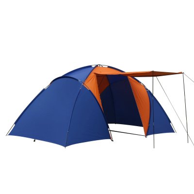 Factory Direct Sales Two-Bedroom One-Hall Tent 4-6 People Outdoor Supplies Rainproof and Sun Protection Tent Outdoor Fishing Shed Wholesale