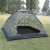 Fashion Camouflage Green Single-Layer Tent 3-4 People Outdoor Manual Tent Camping Mountain Shed Wholesale