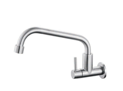 304 Stainless Steel Single Cold Kitchen Faucet