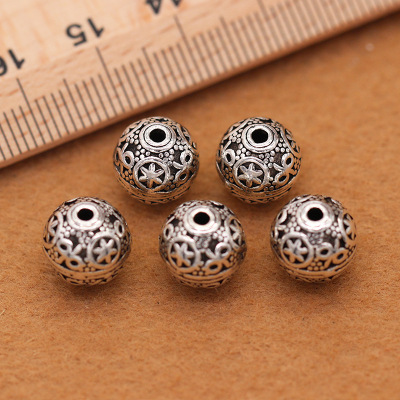 Sterling silver taiyin 69 floret accessories 10mm fashion exquisite sterling silver DIY accessories wholesale