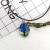 Sell like hot cakes ornament creative oval true flower necklace life tree trunk flower necklace pendant eternal life flower