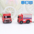 Yongyi Creative Gift [Red Truck] LED Light Sound Luminous Key Chain Accessories Crafts LED Light