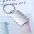 Laser heat transfer printing metal key ring pendant car pendant exquisite gift photos LOG0 advertising customization