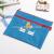 Student file bag portable zipper bag waterproof double class bag book paper classification bag A4 material bag canvas