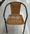 Wicker chair outdoor leisure chair woven rattan chair outdoor balcony chair coffee shop outside the chair