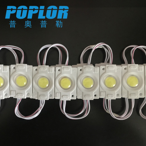 Led Injection Module Cob with Lens Blister Word LED Luminous Characters Light Source 12V Epoxy Waterproof White Red Yellow Green Blue Pink 