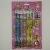 Stationery set suction card pencil set cartoon pencil + eraser + pencil sharpener set