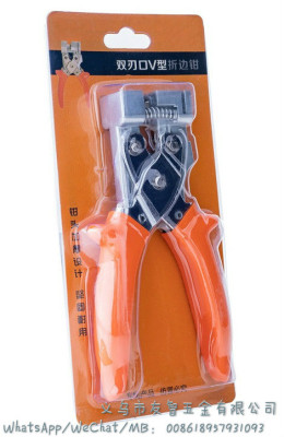 Flanging pliers