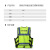 LIKAI reflective vest warning security guard safety vest highway traffic group token coat can be attached