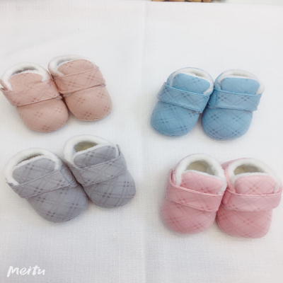 [cotton weave dream] 2019 craft shoe baby does not drop a shoe autumn winter new fashion people
