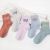 Women's Cotton Outdoor Casual Feather Yarn Cartoon Color Socks Foreign Trade Women's Socks