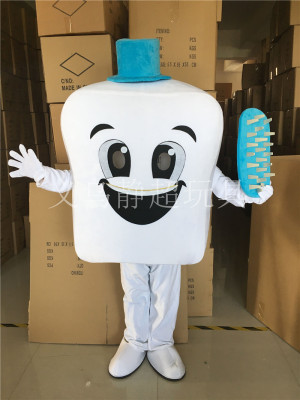 Teeth doll costume stage costume walking costume creative web celebrity