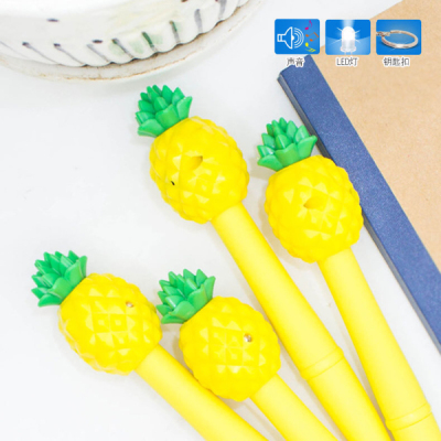 Yongyi Office Supplies Multi-Function Sound-Emitting [Pineapple] Electronic Pen Students' Supplies Office Supplies