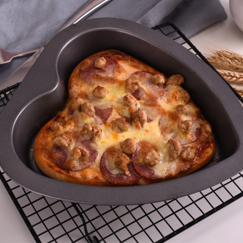Heart Shape Toast Cake Baking Tools 23cm Baking Tray Household Kitchen Supplies Wholesale 