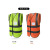 LIKAI reflective vest construction site safety overalls mesh glove glove road administration green coat