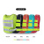 LIKAI reflective vest traffic warning safety protective coat activity driving school fluorescent coat can be attached