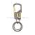 Metal Durable Business Keychain Men's Hanging Buckle Car Key Ring Anti-Lost Lettering Custom Logo