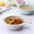 Wheat straw household children bowl kindergarten auxiliary food small fish bowl set tableware gift customized