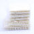 Ivory White Nail DIY Wrinkle Pearls No Hole Imitation Beads Many Sizes Round Beige Gems For Designer DIY Crafts