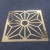 New Golden Acrylic Placemat Tablecloth Chair Cover High-End Hotel Wedding Supplies Dining Table Wedding Celebration Decoration