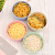 Wheat straw Japanese creative children's tableware plastic bowl household noodle bowl daily provisions bowl set small gift