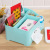 Office multi-function paper towel box plastic multi-purpose paper towel suction and storage dustproof table top multi-compartment storage paper towel box