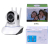 Smart Wireless WiFi 720P Camera P2P Remote Monitoring PTZ Panorama Camera
