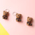 Three-Dimensional Cartoon Doll Keychain Cartoon Car Key Chain Bag Soft Rubber Bear Pendant Custom Factory Direct Sales