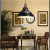 American vintage industrial style chandelier living room dining room bedroom bar corridor single head LED iron pot lid 