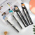 (Special price) Couple neutral Pen 0.38mm Black Cartoon Student Quick-dry Signature Pen full needle Tube Office supplies