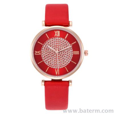 Baterm Watch douyin hot style color star belt ladies watch quartz watch