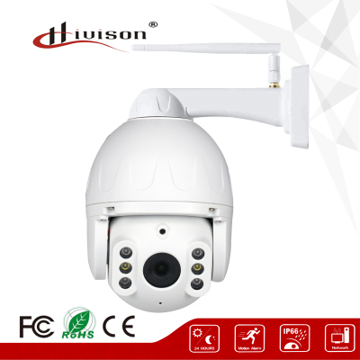 Wifi 1080P night vision full color PTZ camera intelligent tracking 360 degree rotation can be connected to the NVR