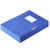 \"Capable 5683 A4 storage box Blue voucher box 55mm plastic file box Office Supplies file Box