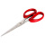 Capable of 6034 stainless steel office scissors, household student small size sewing paper cutting manual cutter