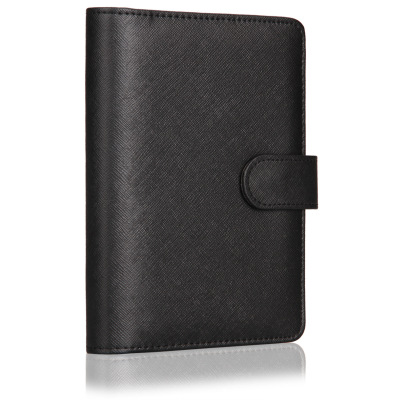 Hard side Copy 3152 Loose - Leaf Leather Notebook Notepad Office Business 7 \\\"100 pages Hard side