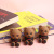 Three-Dimensional Cartoon Doll Keychain Cartoon Car Key Chain Bag Soft Rubber Bear Pendant Custom Factory Direct Sales