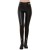 Lamb leggings ladies wear winter with velvet thickening high elastic body pants super thick leather thermal pants ladies