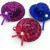 Korean Children's Hair Accessories Girls Headwear stage performance Bright Silk 6 flower Pearl Small Hat Thick color Hat hairpin