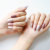 Nail Art Matte Cameo Brown Fake Nails Daily Circular Arc New Product Wear Nail Craft Mix and Match Nails