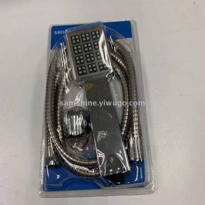 Manufacturers direct - selling square - shaped shower nozzle set with hole