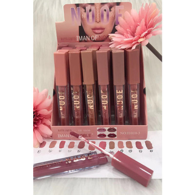 IMAN OF NOBLE waterproof matte lip gloss non-stick for 24 hours