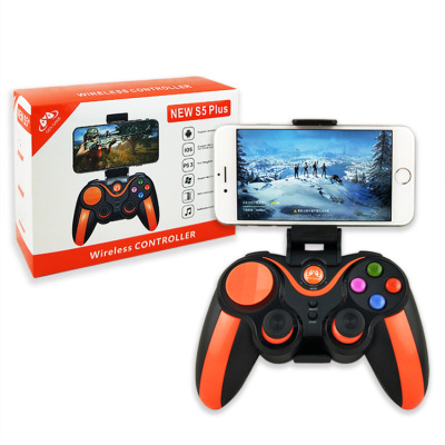 NEW S5plus wireless bluetooth game controller mobile game king stimulate showgirls chicken android IOS direct connect