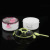 Factory direct sales 1182 yi round double layer lunch box plastic easy buckle round lunch box